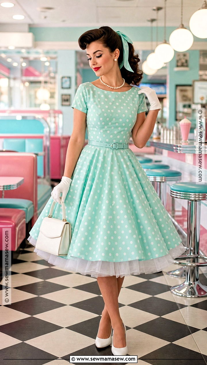 1950s Fashion Doll Costume - 40 doll costume ideas
