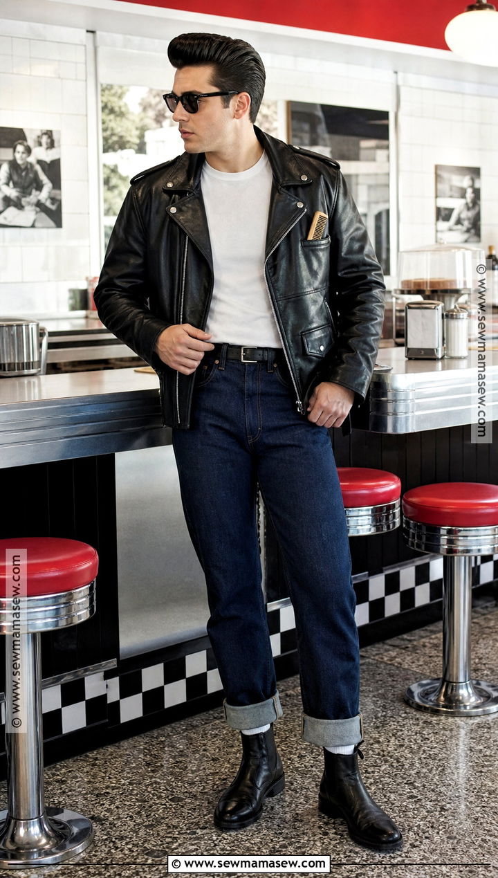 1950s Greaser Costume - 30 retro costume ideas