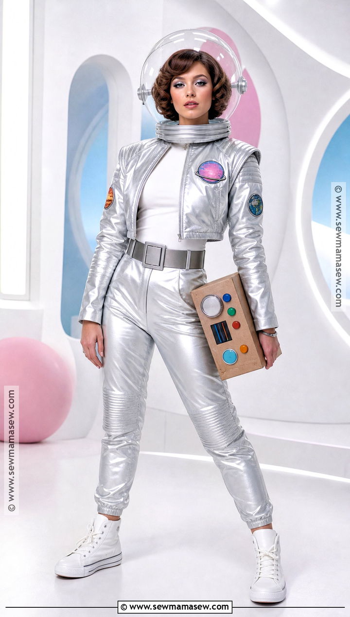 1950s Retro Space Explorer Costume - 35 vintage halloween costume ideas