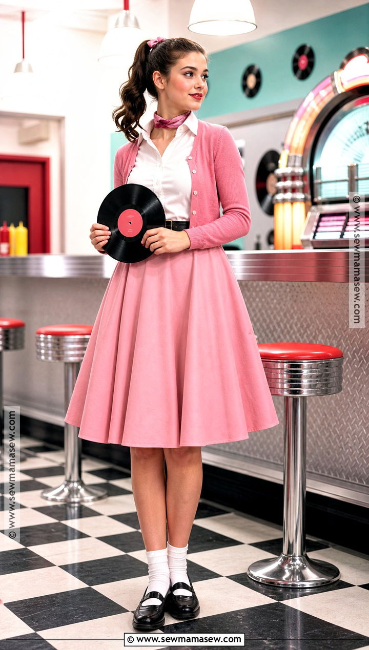 1950s Sock Hop Outfit - 30 dress up day ideas
