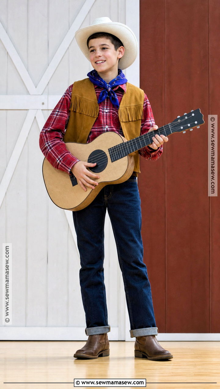 1950s Western Performer Costume - 30 50S Dress Up Day At School Ideas