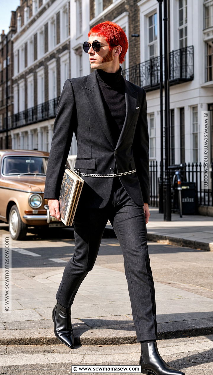 1960s Crowley Cosplay With Sideburns - 30 crowley cosplay ideas