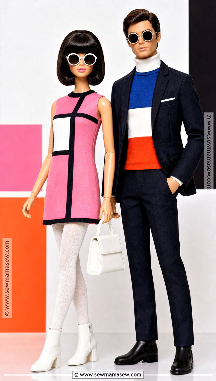 1960s Mod Barbie And Ken Costume - 40 barbie and ken costume ideas