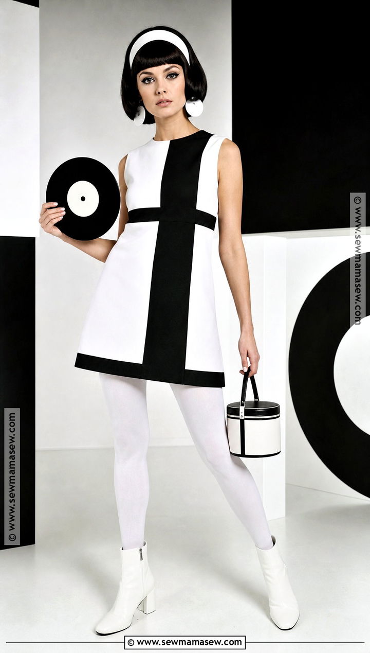 1960s Mod Dancer Costume - 35 vintage halloween costume ideas