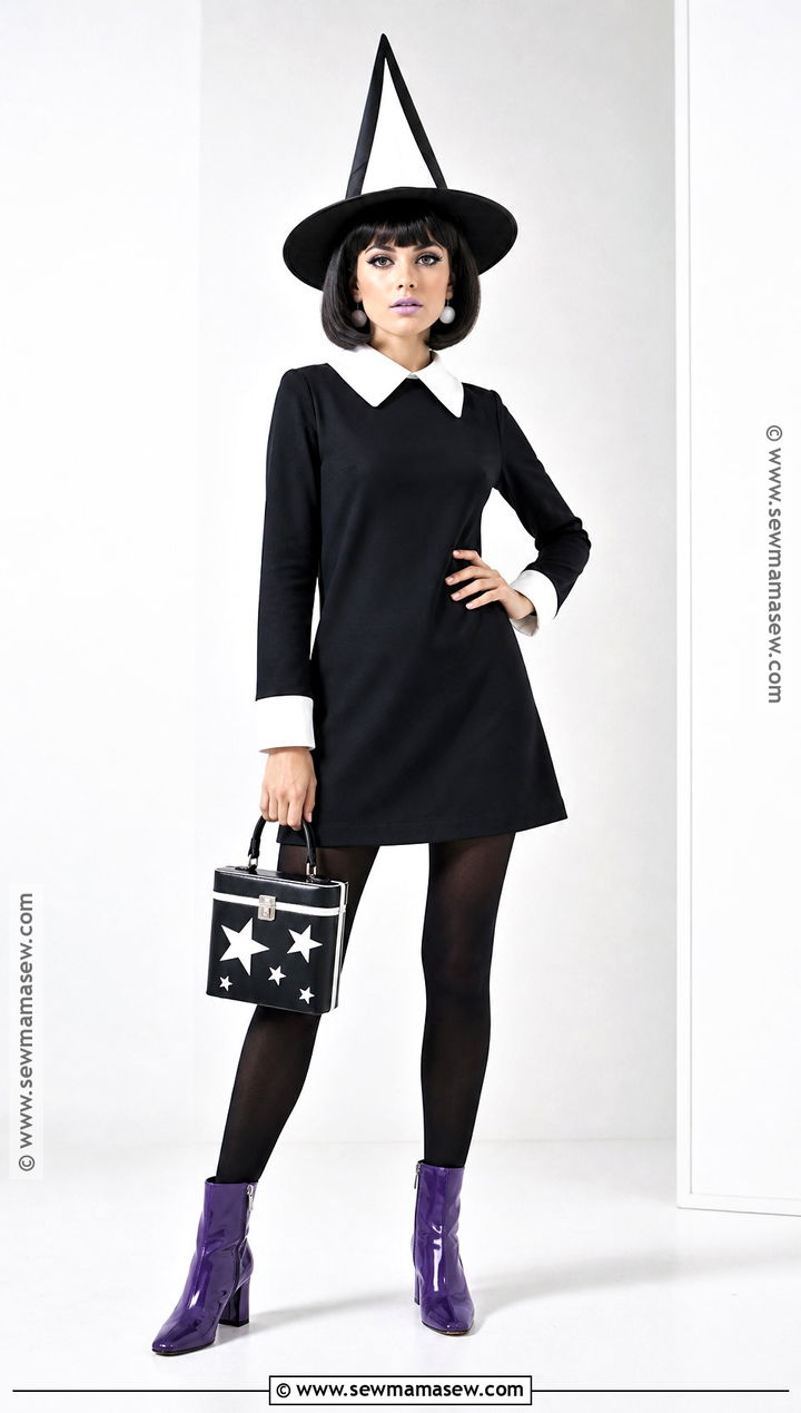 1960s Mod Witch Costume - 30 Vintage Witch Costume Ideas