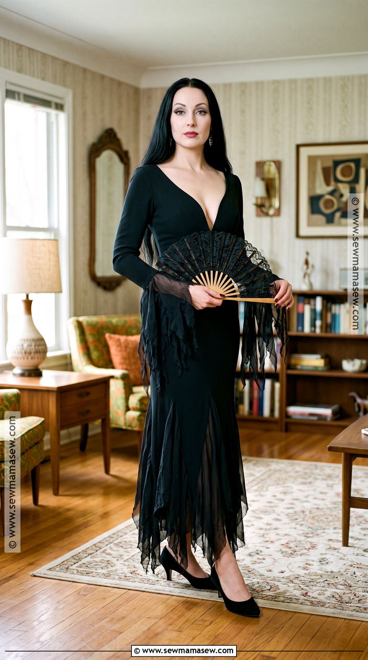 1960s Morticia Addams Costume - 45 morticia addams costume ideas