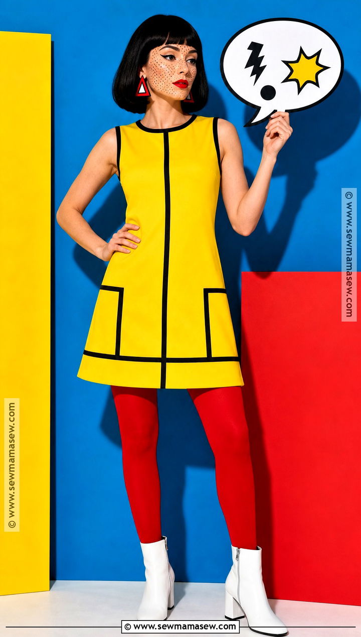 1960s Pop Art Costume - 30 retro costume ideas