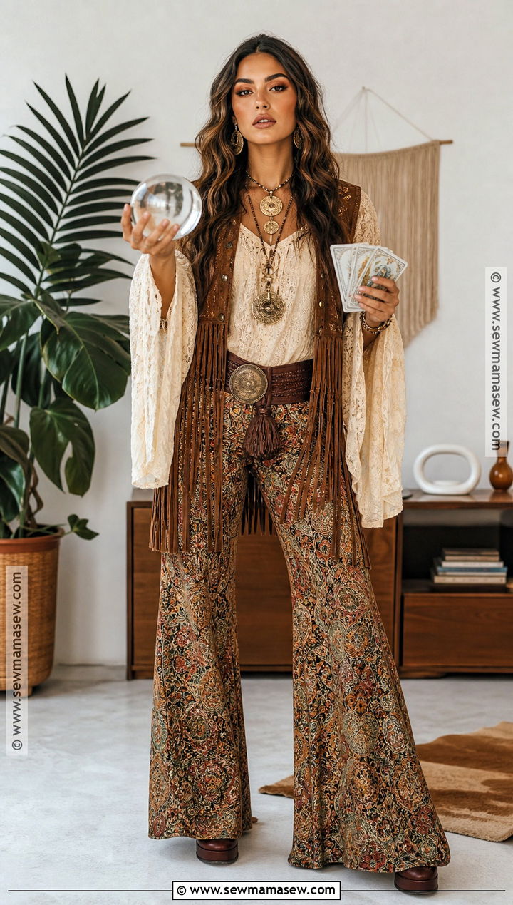 1970s Boho Fortune Teller Costume - 45 fortune teller costume ideas