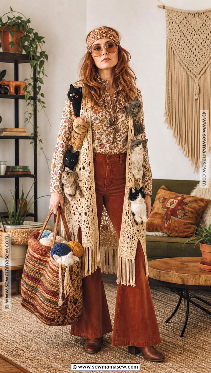 1970s Crazy Cat Lady Costume - 35 crazy cat lady costume ideas