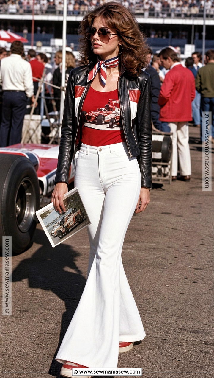 1970s F1 Paddock Costume - 30 F1 Halloween Costume Ideas for Women