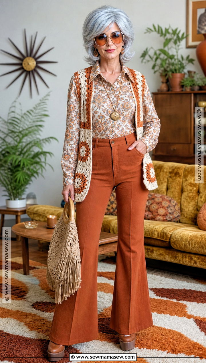 1970s Grandma Costume - 40 old lady costume ideas
