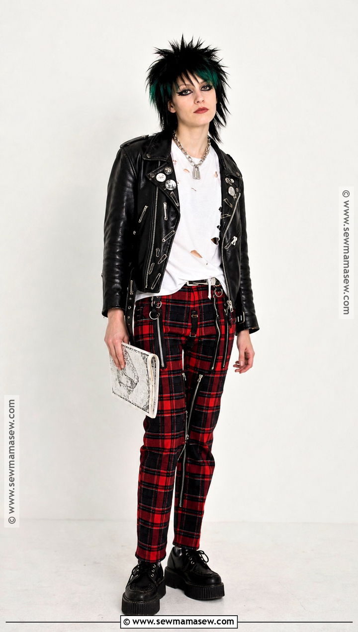1970s London Punk Costume - 30 punk halloween costume ideas
