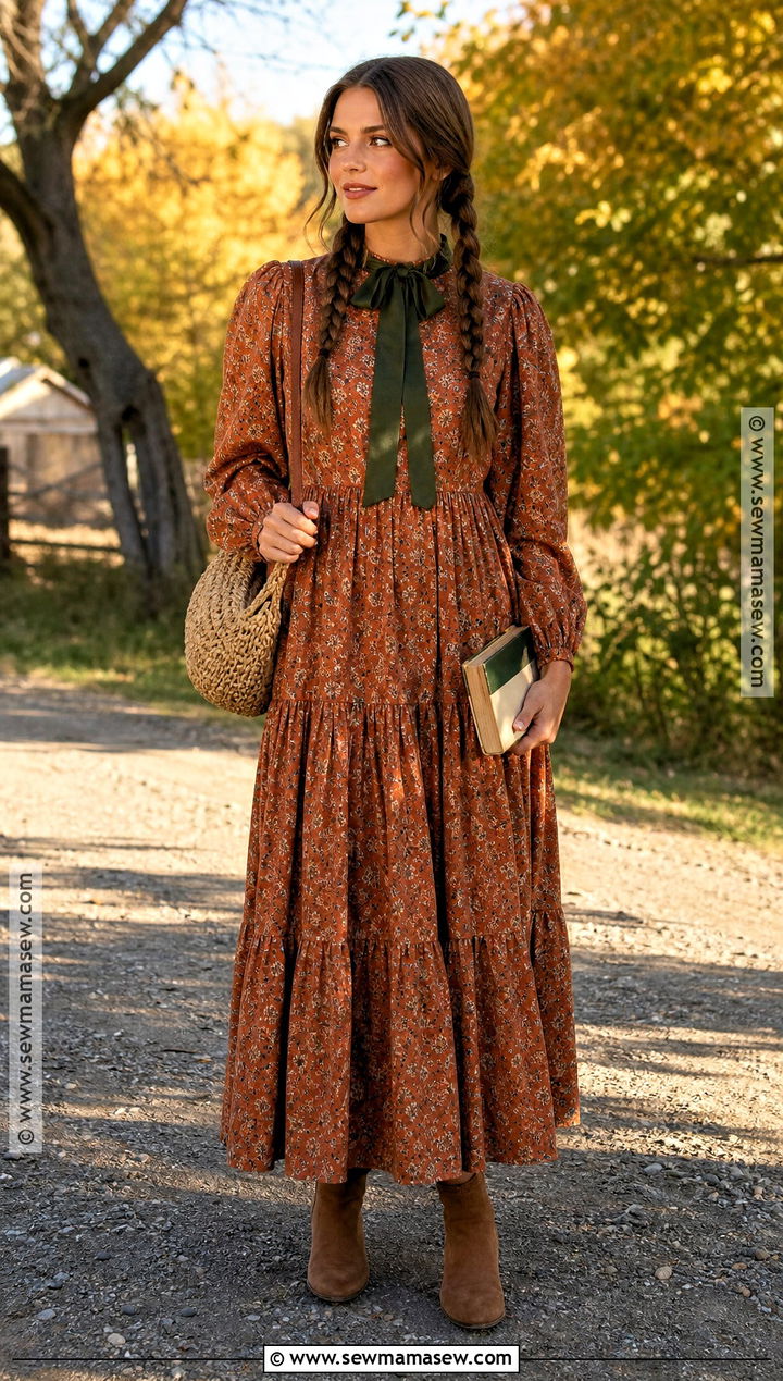 1970s Prairie Girl With The Green Ribbon Costume - 30 Girl With The Green Ribbon Costume Ideas