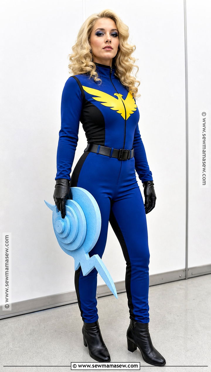 1980s Blue Jumpsuit Black Canary Costume - 30 Black Canary Costume Ideas