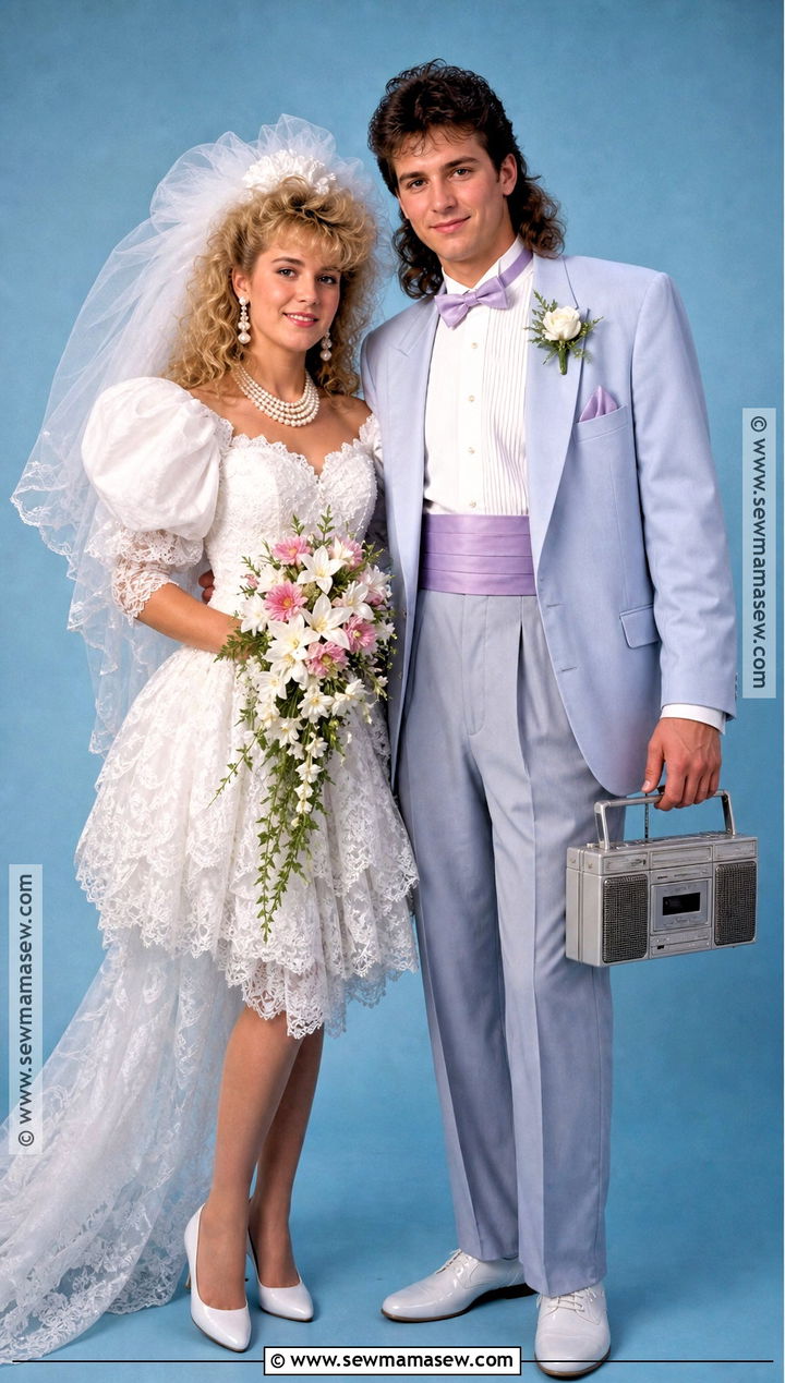 1980s Bride And Groom Costume - 30 bride and groom halloween costumes