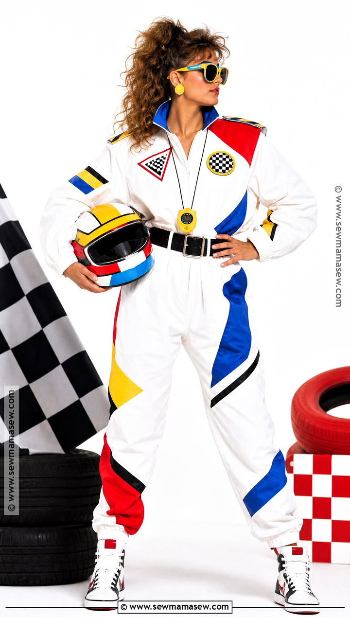 1980s Formula 1 Driver Costume - 30 Formula 1 Costume Ideas for Women