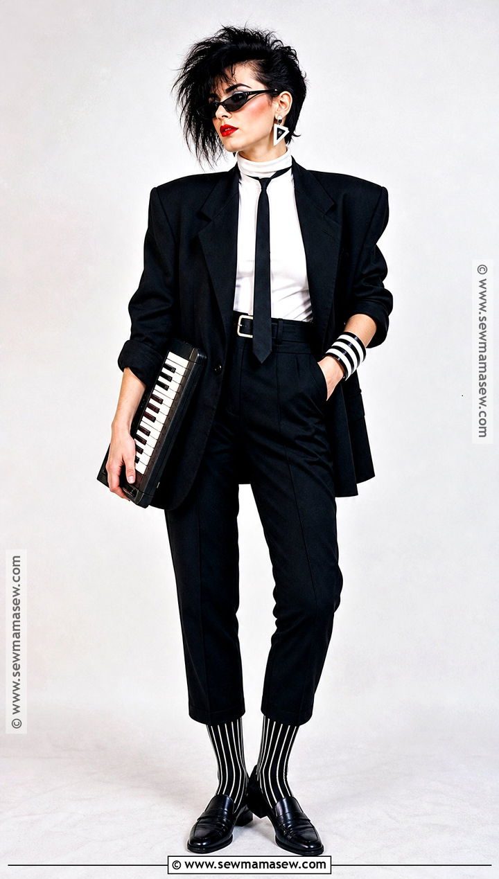 1980s New Wave Costume - 30 retro costume ideas