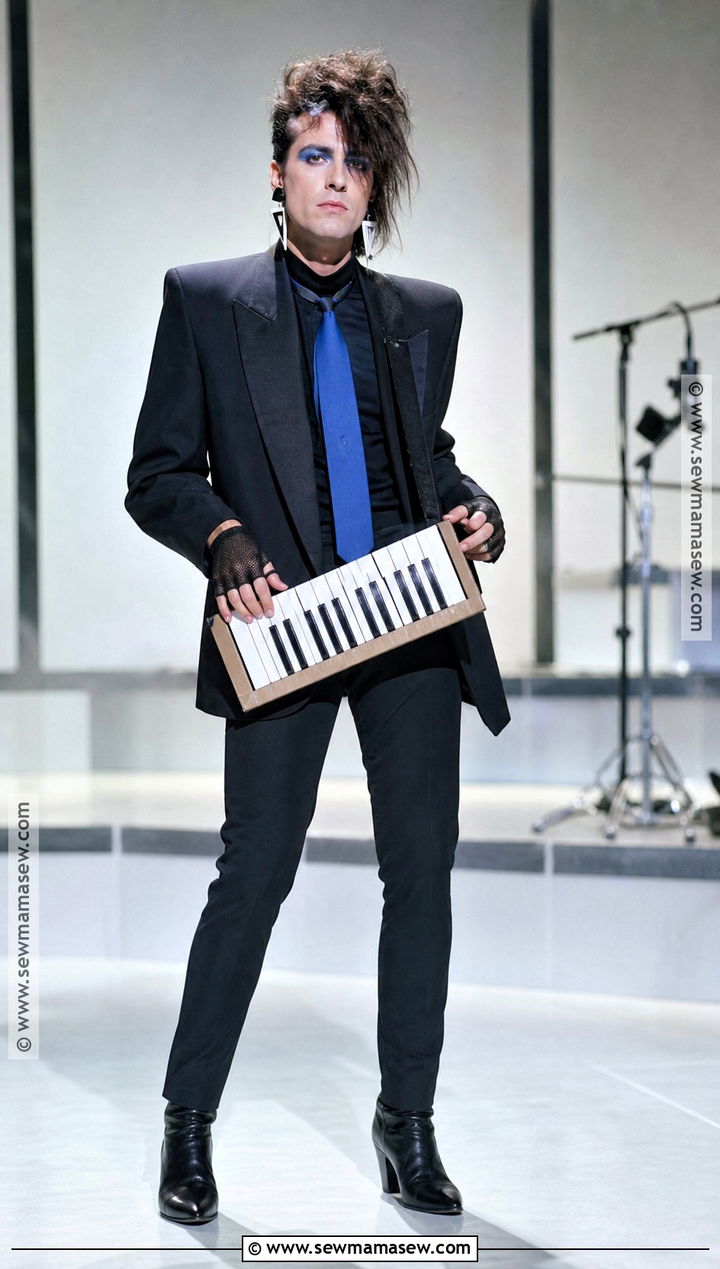 1980s New Wave Musician Costume - 35 vintage halloween costume ideas