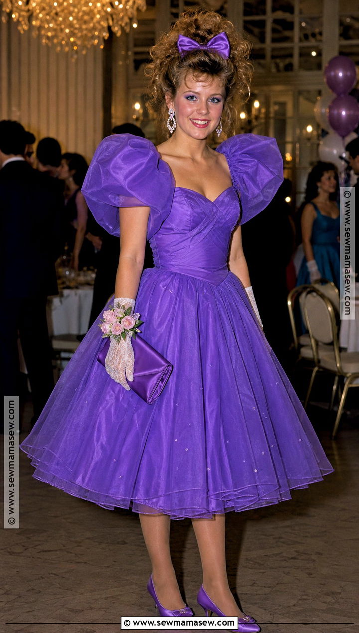1980s Prom Costume - 30 retro costume ideas