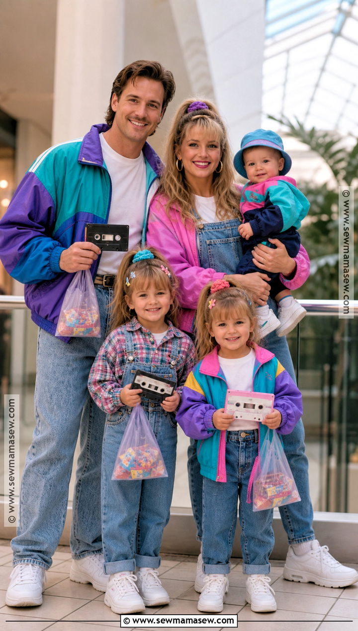 1990s Family Costume - 45 family costumes