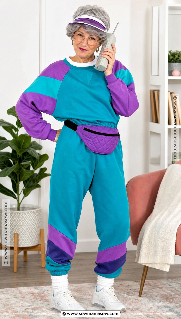 1990s Grandma Costume - 40 old lady costume ideas