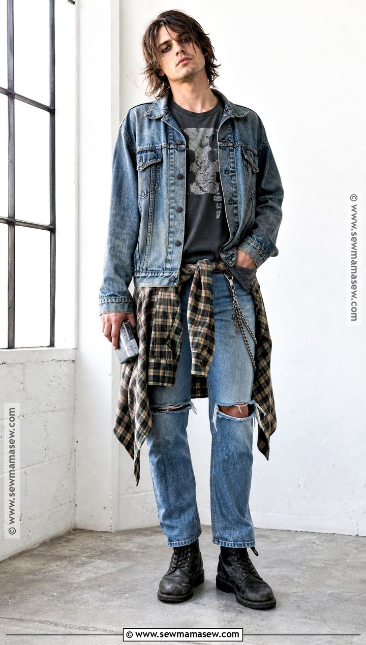 1990s Grunge Costume - 35 costume ideas for men