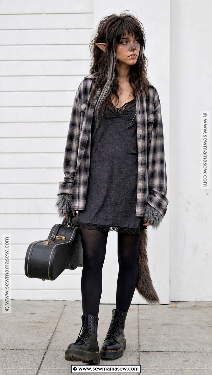 1990s Grunge Werewolf Costume - 30 werewolf costume ideas for females