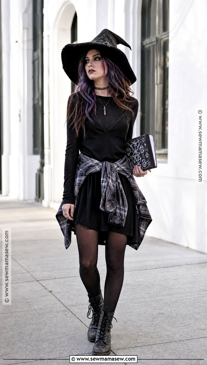 1990s Grunge Witch Costume - 40 witch costumes for women