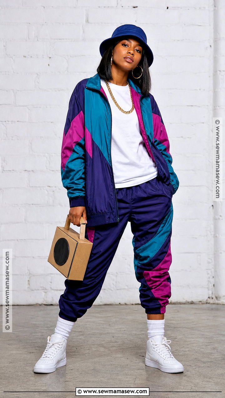 1990s Hip Hop Costume With Tracksuit - 30 retro halloween costumes