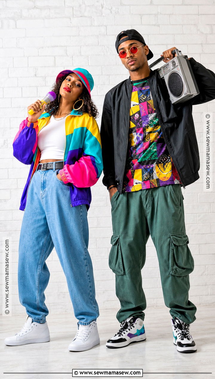 1990s Hip Hop Couple Costume - 30 90S Costume Ideas for Couples
