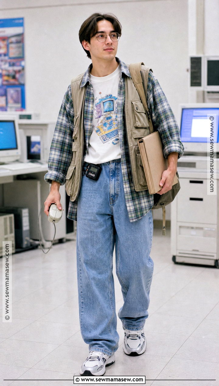 1990s Tech Nerd Costume - 40 nerd costume ideas