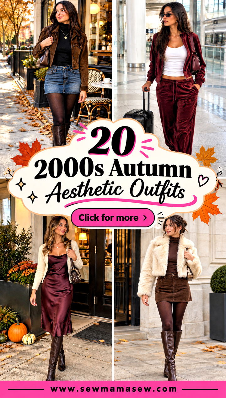 20 2000s Autumn Aesthetic Outfits for a Nostalgic Fall Reset - 20 2000s Autumn Aesthetic Outfits for a Nostalgic Fall Reset