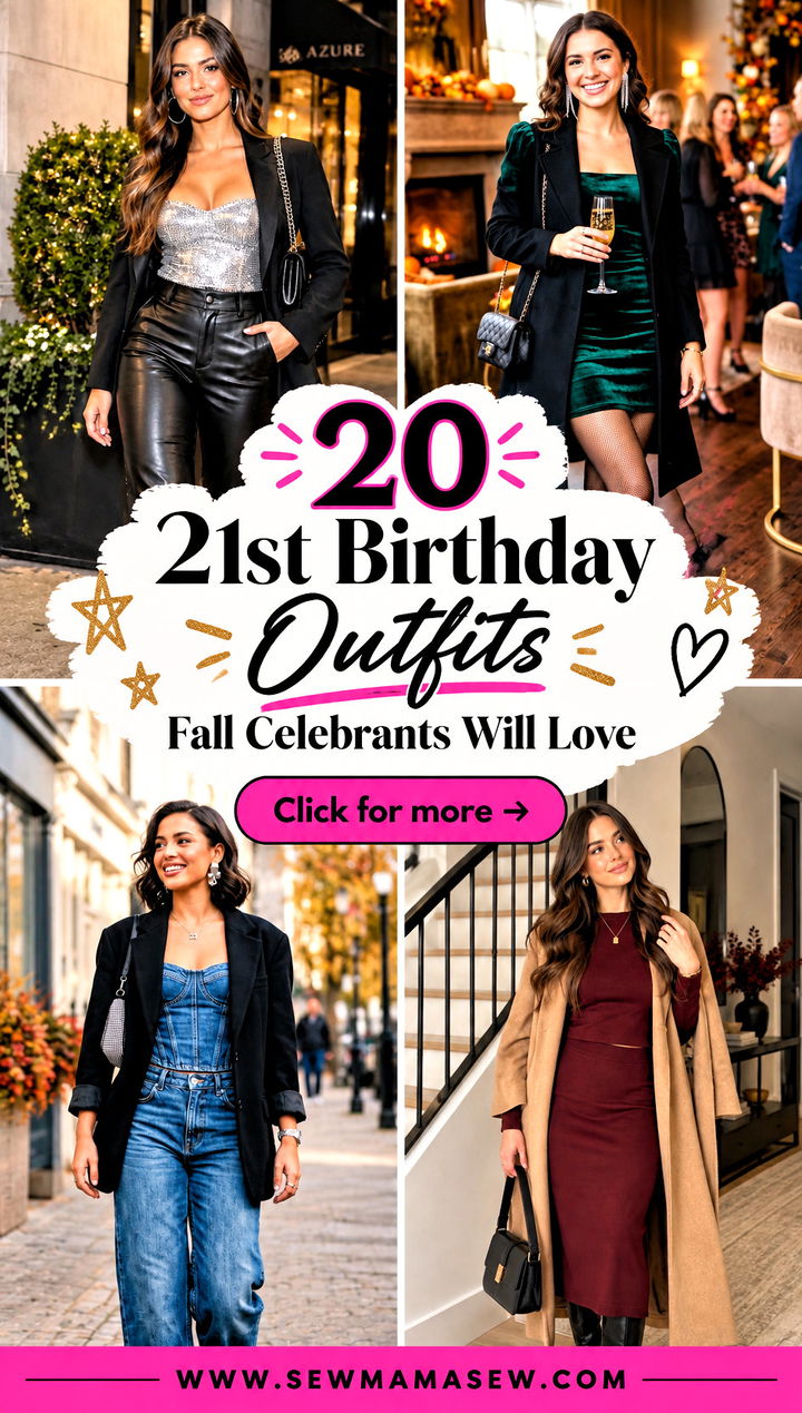 20 21st Birthday Outfits Fall Celebrants Will Love This Season - 20 21st Birthday Outfits Fall Celebrants Will Love This Season