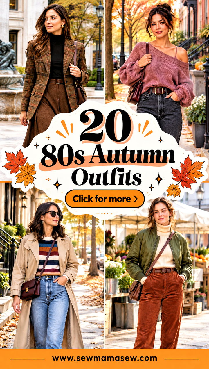 20 80s Autumn Outfits for a Bold Nostalgic Wardrobe Refresh - 20 80s Autumn Outfits for a Bold, Nostalgic Wardrobe Refresh