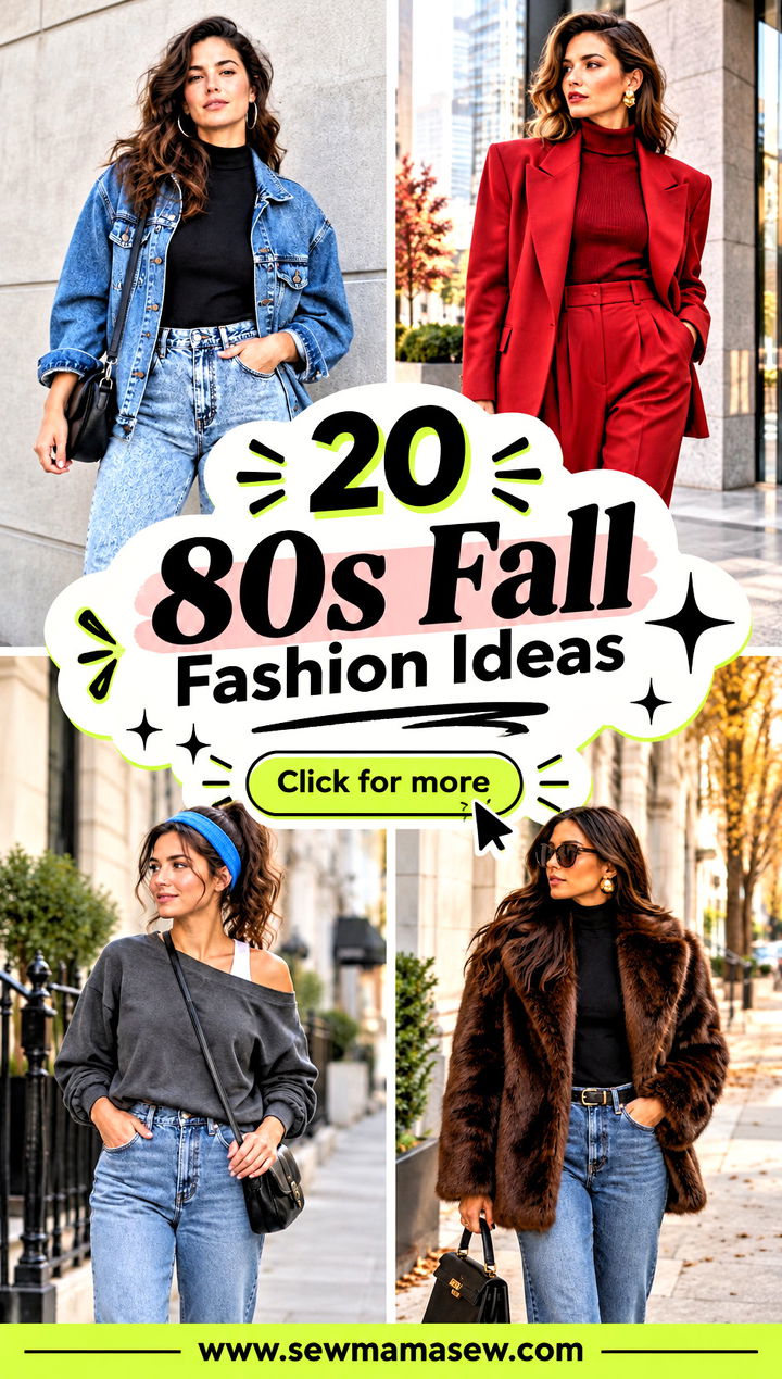 20 80s Fall Fashion Ideas for a Playful Retro Style Refresh - 20 80s Fall Fashion Ideas for a Playful Retro Style Refresh