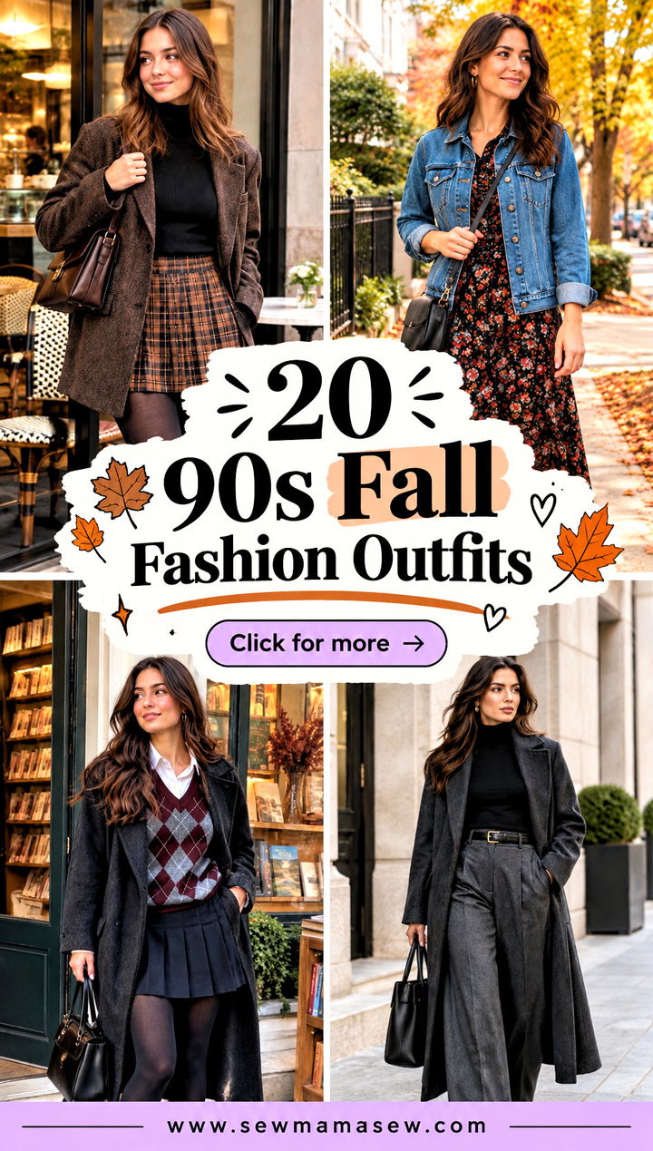 20 90s Fall Fashion Outfits for an Effortlessly Cool Season - 20 90s Fall Fashion Outfits for an Effortlessly Cool Season