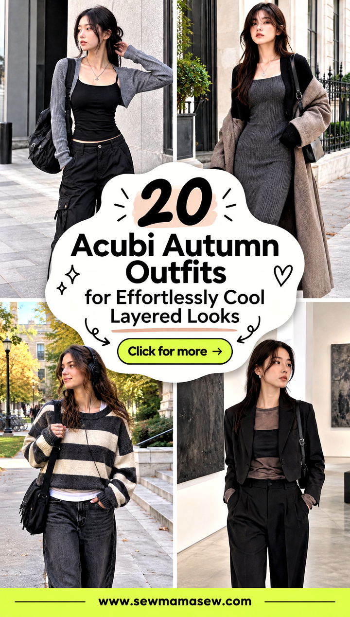 20 Acubi Autumn Outfits for Effortlessly Cool Layered Looks - 20 Acubi Autumn Outfits for Effortlessly Cool Layered Looks
