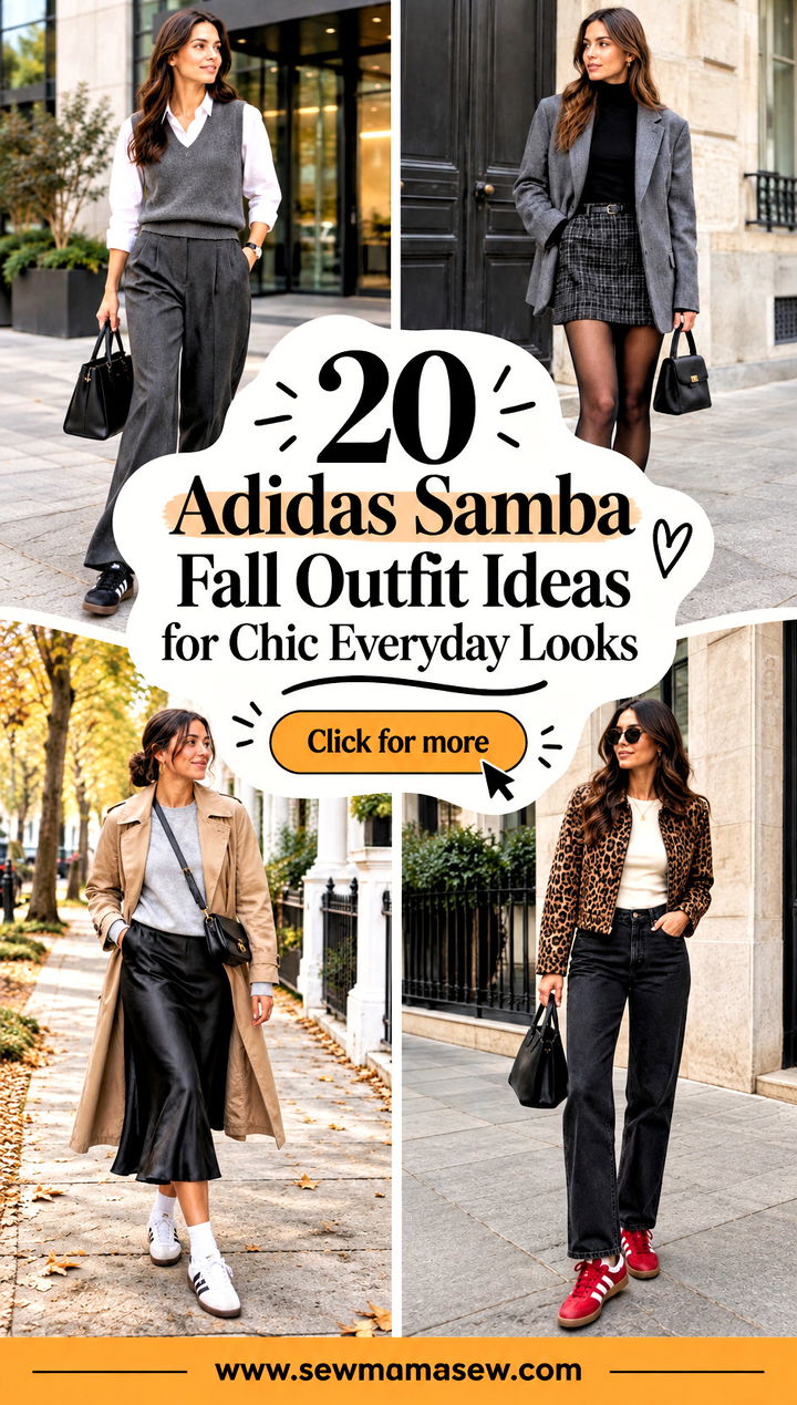 20 Adidas Samba Fall Outfit Ideas for Chic Everyday Looks - 20 Adidas Samba Fall Outfit Ideas for Chic Everyday Looks