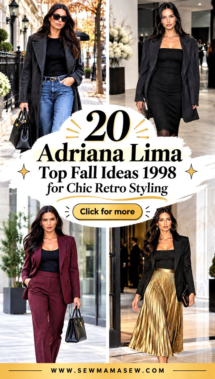 20 Adriana Lima Top Fall Ideas 1998 for Chic Retro Styling - 20 Adriana Lima Top Fall Ideas 1998 for Chic Retro Styling