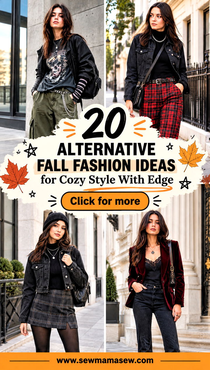 20 Alternative Fall Fashion Ideas for Cozy Style With Edge - 20 Alternative Fall Fashion Ideas for Cozy Style With Edge
