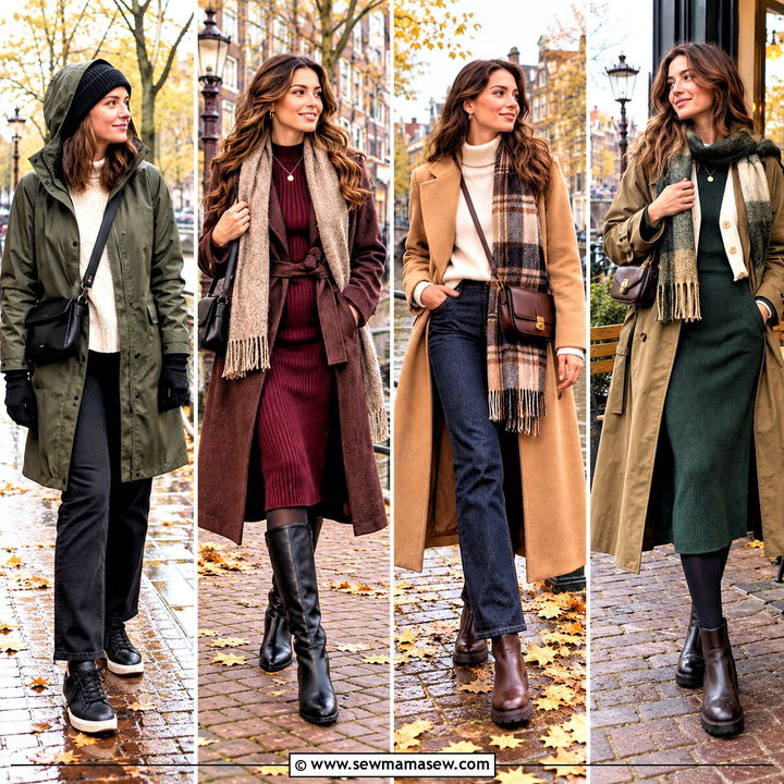 20 Amsterdam November Outfit Ideas for Cozy City Exploring