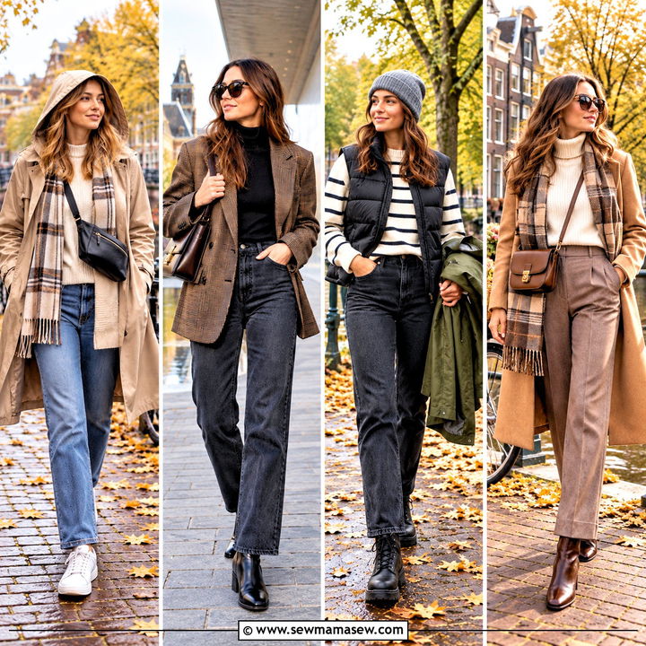 20 Amsterdam October Outfit Ideas for Chic Autumn Travels