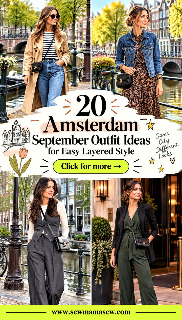 20 Amsterdam September Outfit Ideas for Easy Layered Style - 20 Amsterdam September Outfit Ideas for Easy Layered Style
