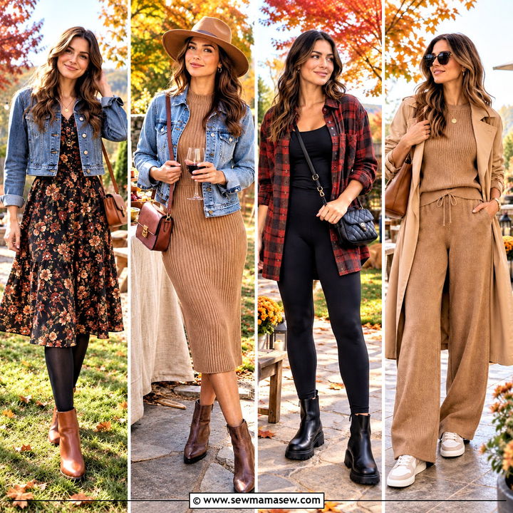 20 Autumn BBQ Outfit Ideas for Cozy, Casual Backyard Style