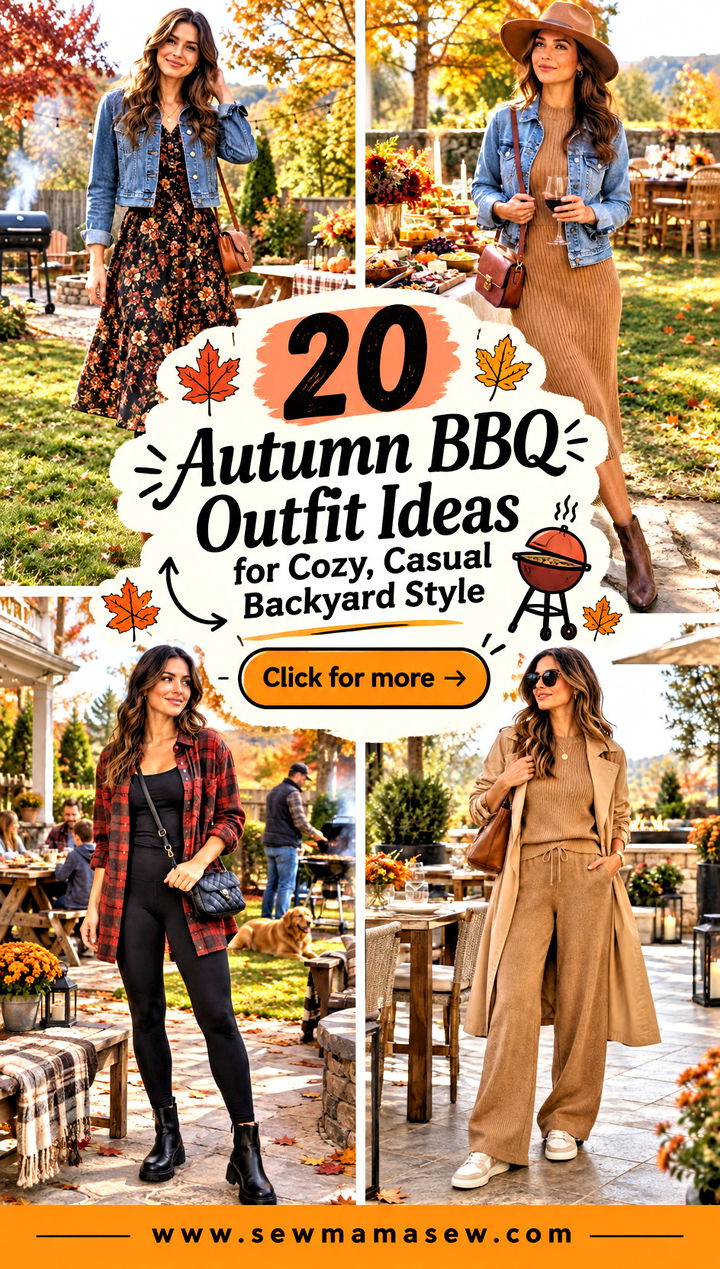20 Autumn BBQ Outfit Ideas for Cozy Casual Backyard Style - 20 Autumn BBQ Outfit Ideas for Cozy, Casual Backyard Style