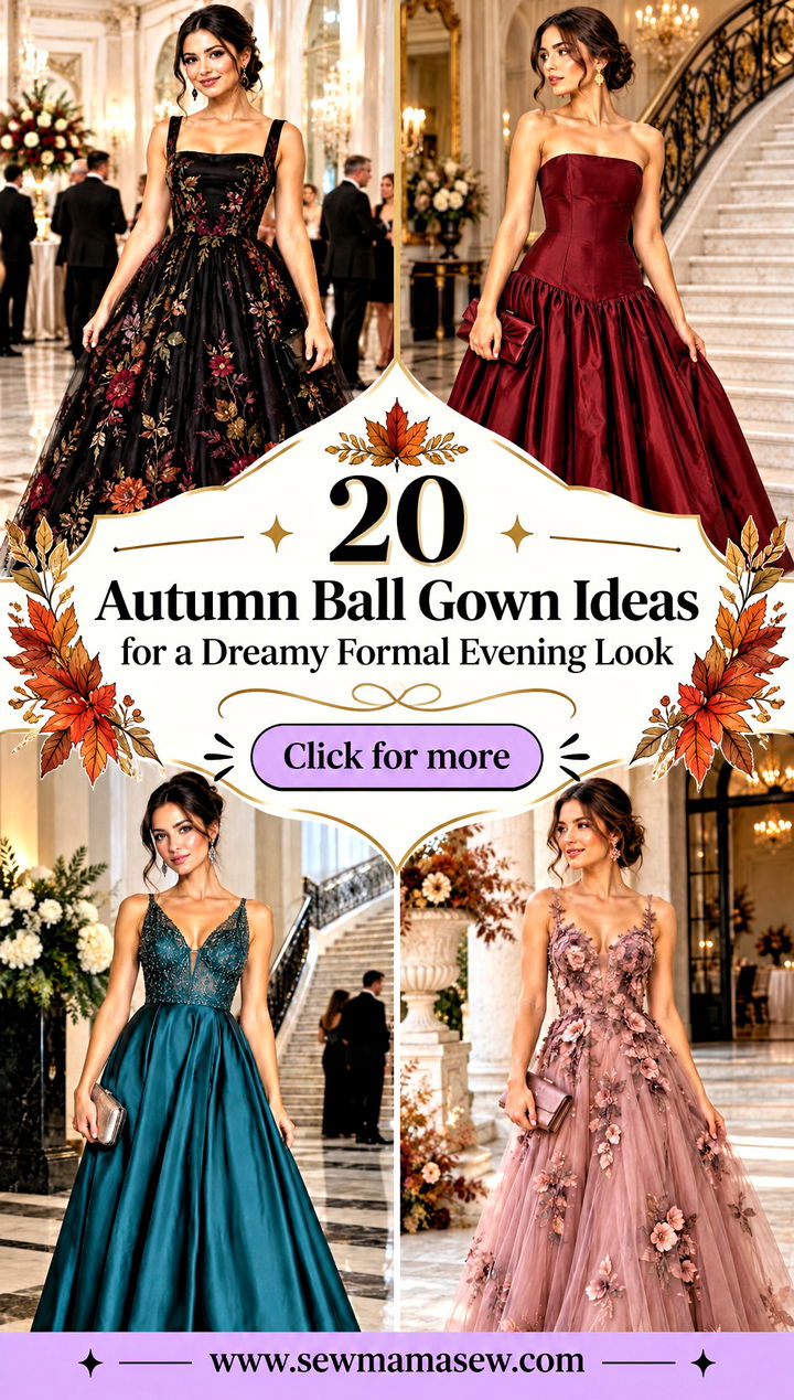 20 Autumn Ball Gown Ideas for a Dreamy Formal Evening Look - 20 Autumn Ball Gown Ideas for a Dreamy Formal Evening Look