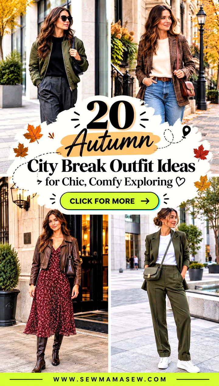 20 Autumn City Break Outfit Ideas for Chic Comfy Exploring - 20 Autumn City Break Outfit Ideas for Chic, Comfy Exploring