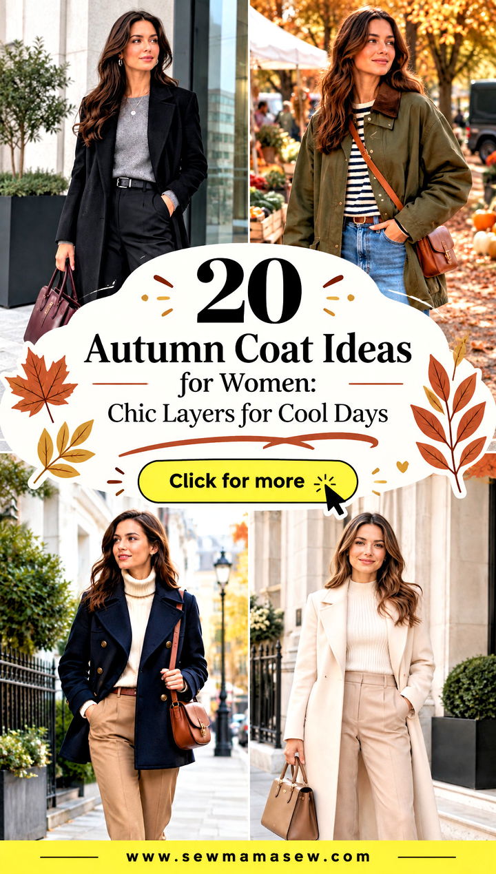 20 Autumn Coat Ideas for Women Chic Layers for Cool Days - 20 Autumn Coat Ideas for Women: Chic Layers for Cool Days
