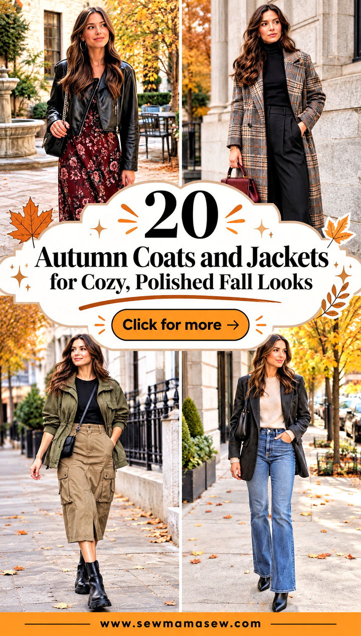 20 Autumn Coats and Jackets for Cozy Polished Fall Looks - 20 Autumn Coats and Jackets for Cozy, Polished Fall Looks