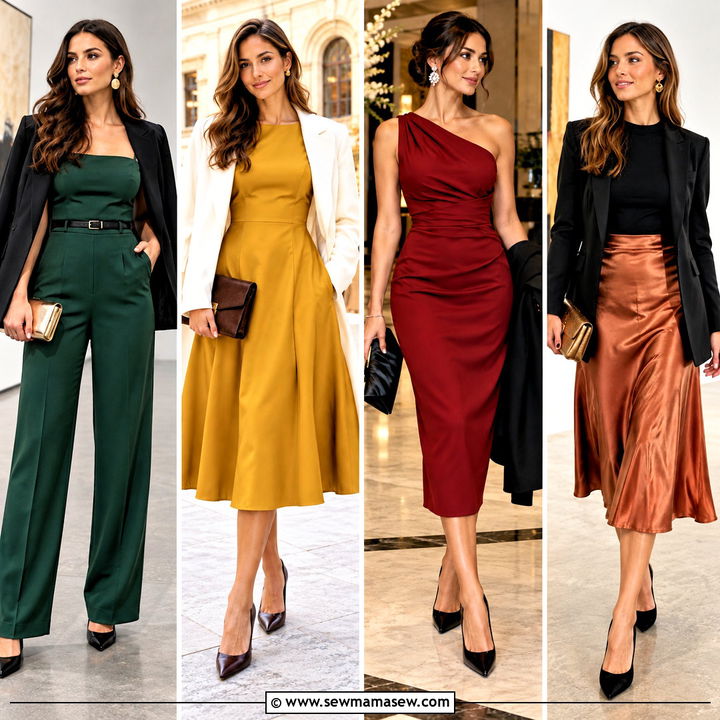 20 Autumn Cocktail Outfit Ideas for Chic Evening Parties
